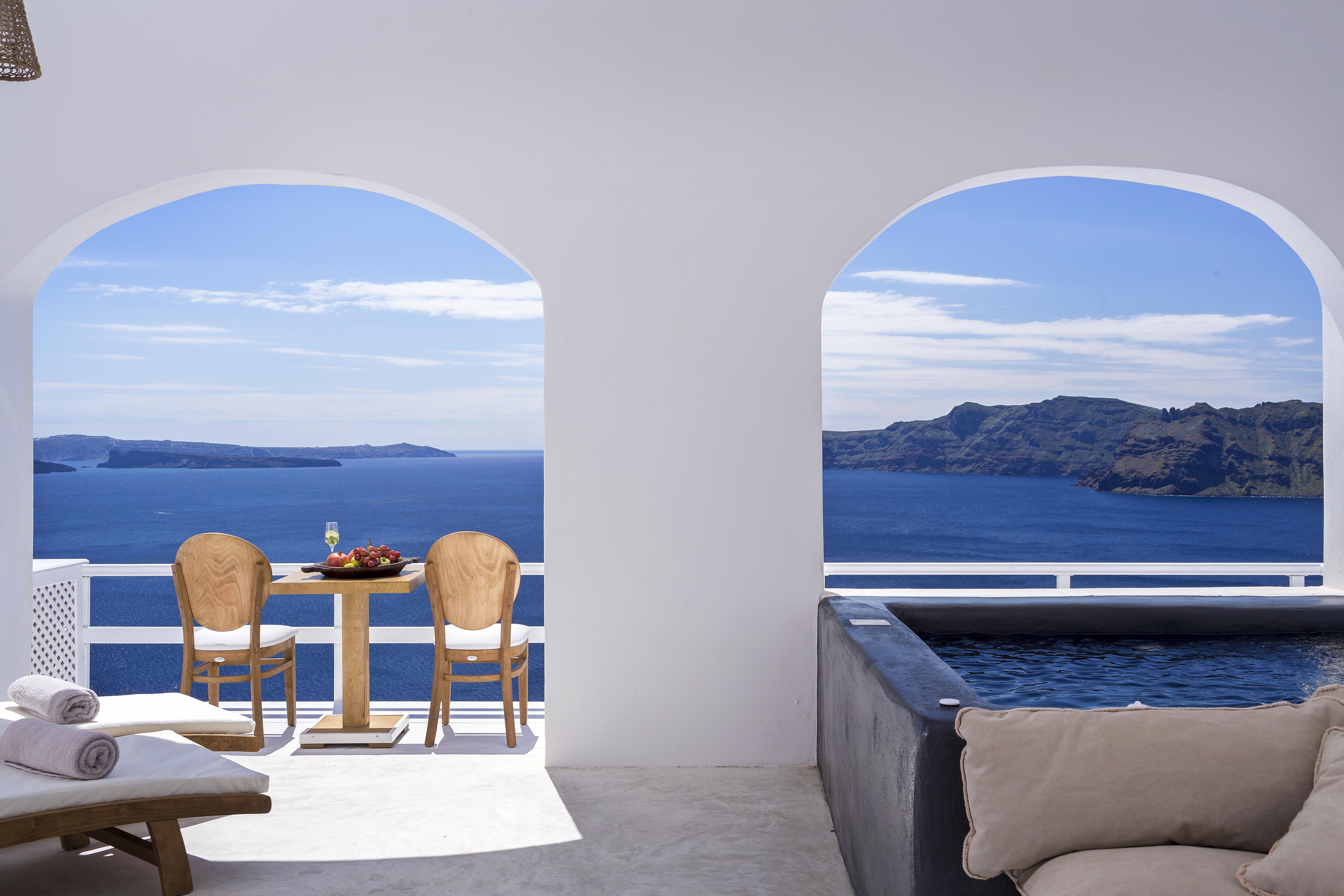 White Pearl Villas Oía Exteriér fotografie